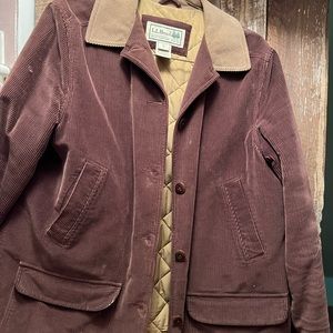 Corduroy LL bean barn coat